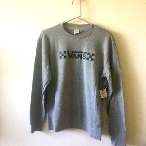Vans NWT sweatshirt size S grey